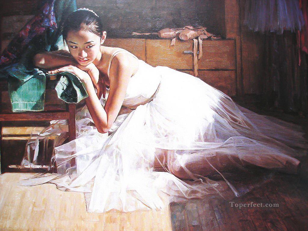 Bailarina Guan Zeju32 China Pintura al óleo